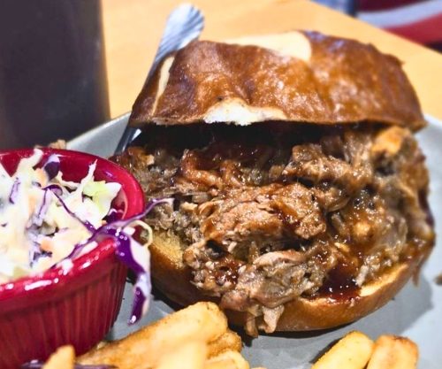 Fork & Fire BBQ Sandwich at Fork & Fire in Oro Valley, AZ