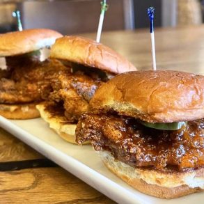 Chicken Sliders at Table 32 in Sioux City, Iowa