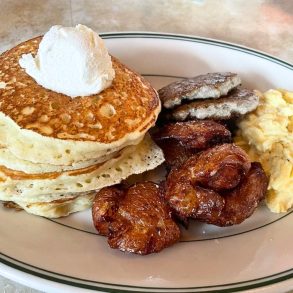 Lumberjack Breakfast at Palace Diner in Biddeford, Maine