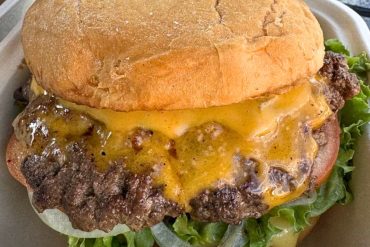 All-American Smashburger at Shay's Smashburgers in Aiea, Hawaii