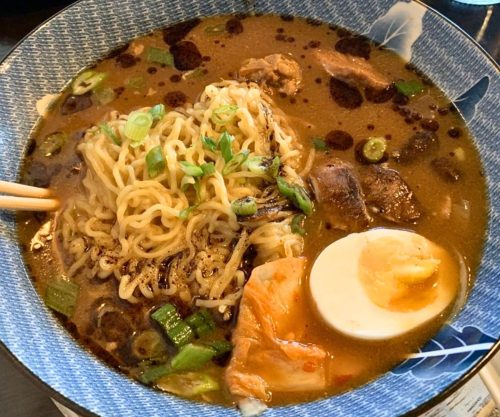 Roasted Pork Ramen at Mamaling in Palm Coast, Florida