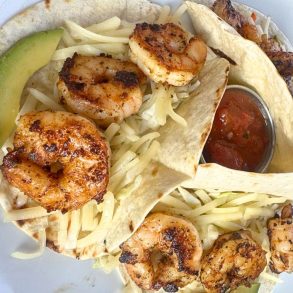 Blackened Shrimp Tacos at Square 22 in Strongsville, Ohio