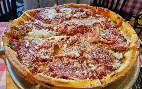 Food in Mama Mia Pizzeria, McAllen, TX