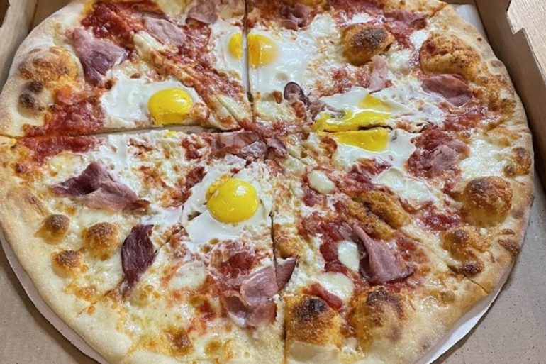 Food in Supino Pizzeria, Detroit, MI