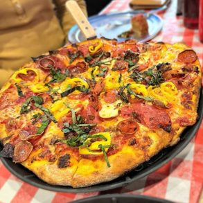 Food in Market Street Pizza, Spokane, WA