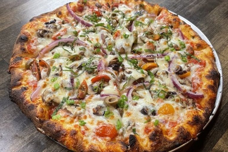 Food in Big Pauly's Wood Fired Pizza, Plainfield, IL