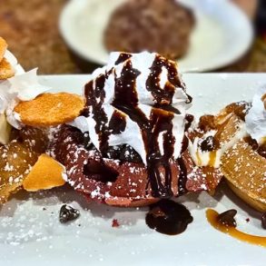 Mini Waffle Sampler at The Diner in Tyler, TX