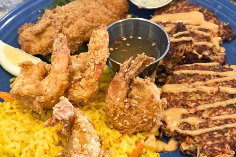 Seafood Platter at O'Hare's Grille & Pub in Rio Rancho, NM