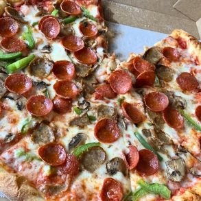 Hiker's Special at Pizzoco Pizza Parlor in Winchester, Virginia