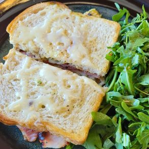 Croque Monsieur at Tipsy Chef Café in Meridian, Idaho
