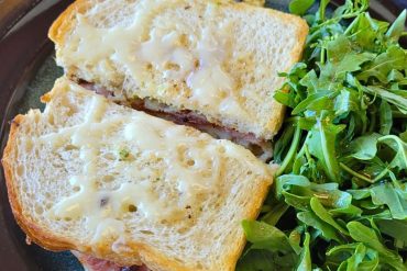 Croque Monsieur at Tipsy Chef Café in Meridian, Idaho