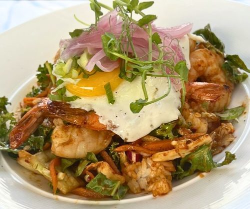 Kimchi-Bacon Fried Rice at Stix in Findlay, Ohio