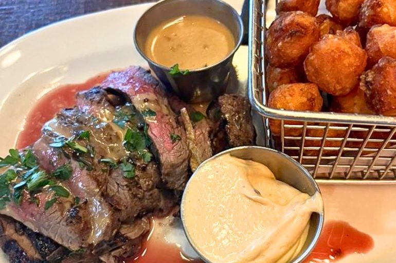 Hanger Steak at Griffin Claw in Rochester Hills, Michigan