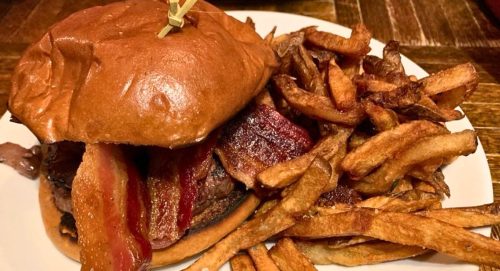 Rocky Hill Inn Burger at Rocky Hill Inn in Rocky Hill, NJ