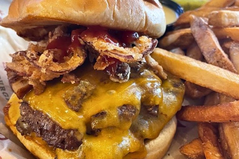 Wisconsinite at Lucy's #7 Burger Bar in Beloit, Wisconsin