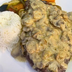 Schnitzel Viennese at Anna's Restaurant in Bowling Green, KY