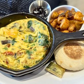 Monica Frittata at Caffé Buondí in Carmel, Indiana