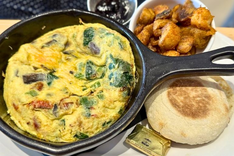 Monica Frittata at Caffé Buondí in Carmel, Indiana