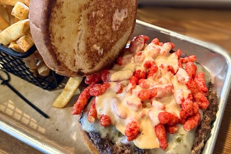The Rough Rider at TR's Burgers in West Yellowstone, Montana