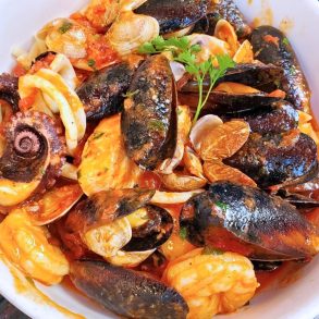 Zuppa di Pesce at Via Roma in Des Plaines, Illinois