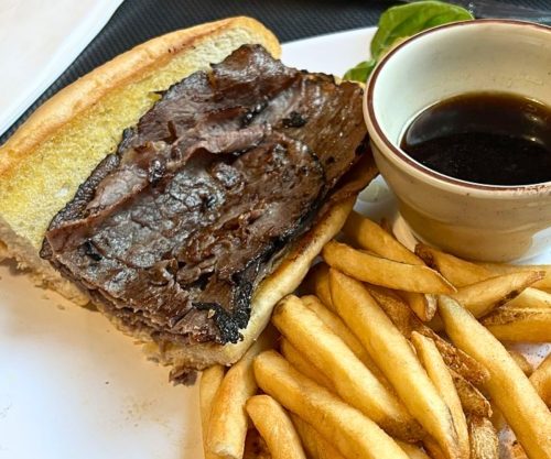 Beef Dip at Racks Bar and Grill in Ely, Nevada