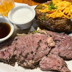 Prime Rib at MarketPlace Grill in Springdale, Arkansas