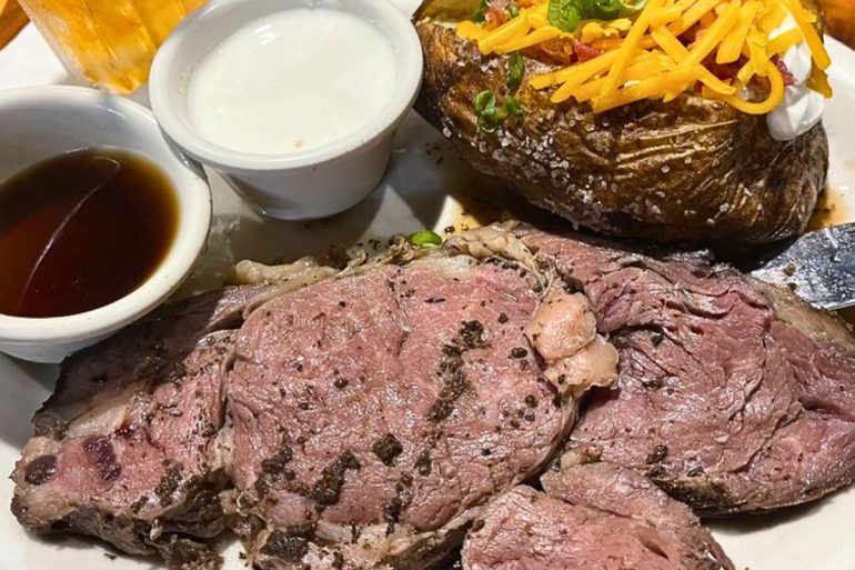 Prime Rib at MarketPlace Grill in Springdale, Arkansas