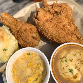 Gas Station Fried Chicken at Cotton in Monroe, Louisiana