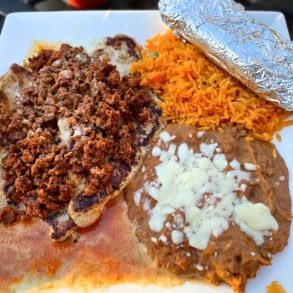 Chori Pollo at Tequila Real Mexican Grill in Milton, Delaware
