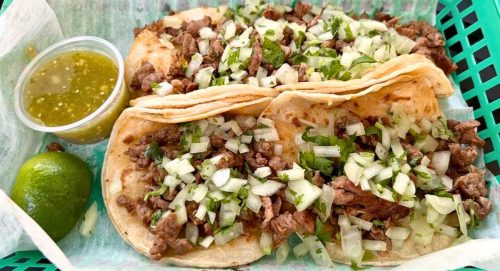 Street Tacos at Tequila Real Mexican Grill in Milton, Delaware