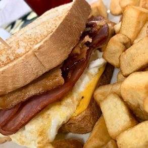 The Georgian at Clary's Cafe in Savannah, Georgia