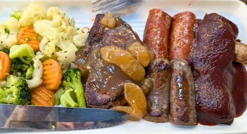 Game Sampler at Powder House Restaurant in Keystone, SD