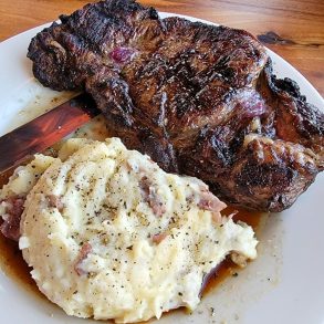 Ribeye at Main Street Tavern in Broken Arrow, Oklahoma
