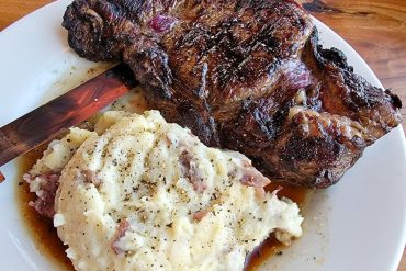 Ribeye at Main Street Tavern in Broken Arrow, Oklahoma