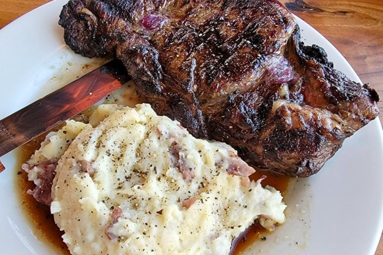 Ribeye at Main Street Tavern in Broken Arrow, Oklahoma
