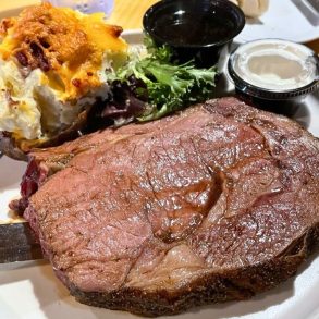 Prime Rib at Powder House Restaurant in Keystone, SD