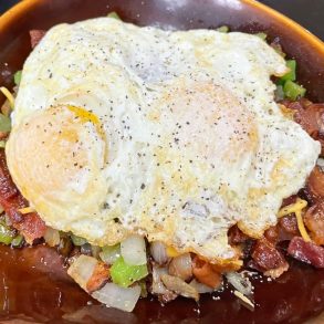 skillet at Mom's Diner in Pahrump, Nevada