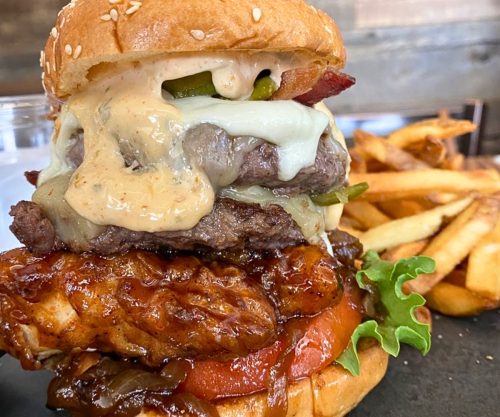 The Stack at Chomp Kitchen & Drinks in Warren, Rhode Island