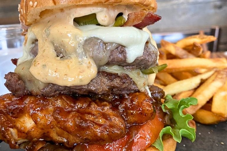 The Stack at Chomp Kitchen & Drinks in Warren, Rhode Island