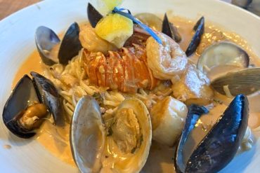 Shellfish Pan Roast at Cool Springs Fish Bar & Restaurant in Dover, Delaware