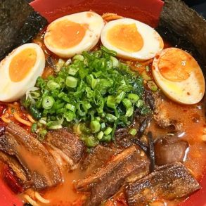 Spicy Tonkotsu Ramen at Raizel Ramen in Palmdale, California