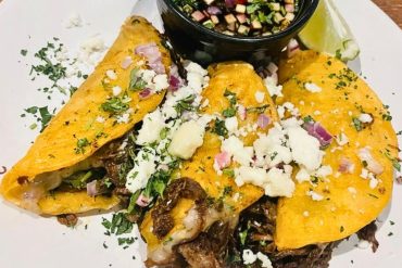 tacos at Samantha's in Little Rock, Arkansas
