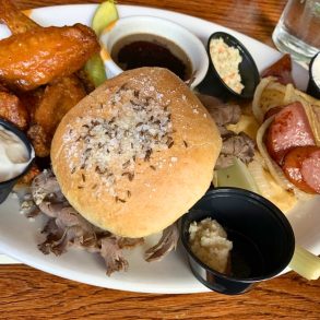 Buffalo Platter at Jimmy's Old Town Tavern in Herndon, VA