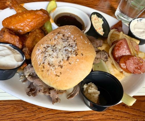 Buffalo Platter at Jimmy's Old Town Tavern in Herndon, VA