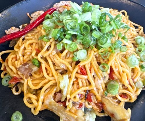 Yaki Udon at Raizel Ramen in Palmdale, California