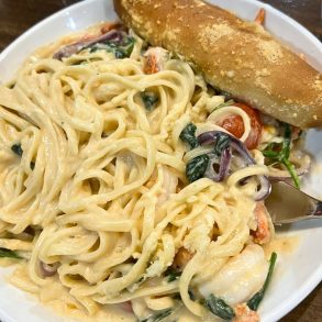 Seafood Pasta at 712 Eat + Drink in Council Bluffs, Iowa