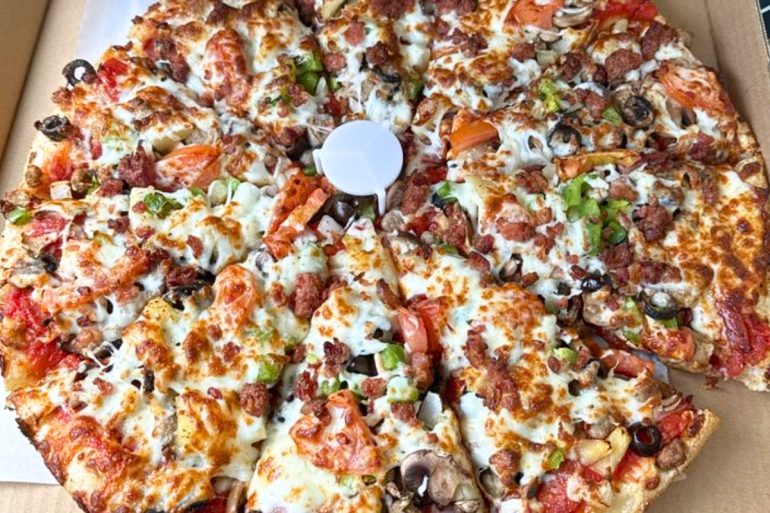 Masterpiece at The Pizza Gallery in Burien, Washington