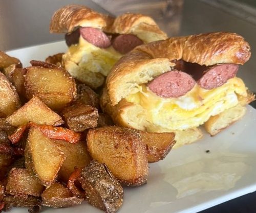 Tasty's Breakfast Sandwich at Tasty G Spot in Lauderhill, FL