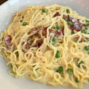 Carbonara at Pastabilities in Syracuse, New York