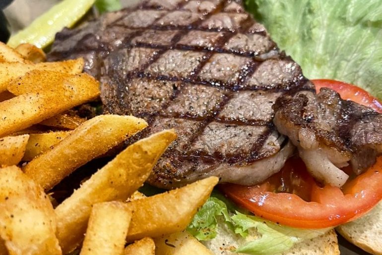 Ribeye Sandwich at Ironwood Grill in Texarkana, Texas